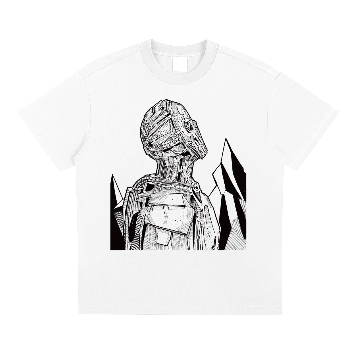 Cyborg Black Ink T-Shirt